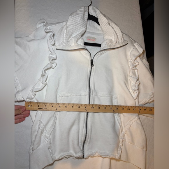 Free People Movement So Cool Ruffle Zip Jacket - Picture 5 of 5